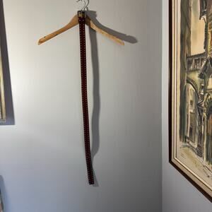 Vintage Barse The Belt Collection Brown Leather Studded Belt Size M